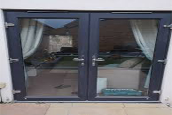 Aluminium double doors