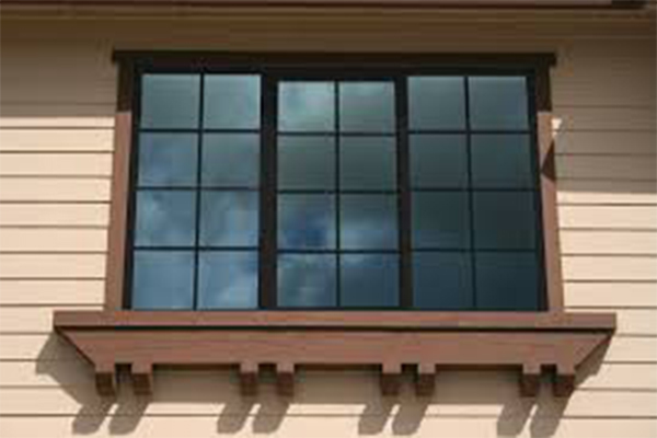 Aluminium window frames